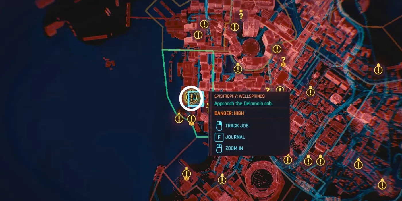 Cyberpunk 2077 All Delamain Car Locations (Epistrophy Quest)